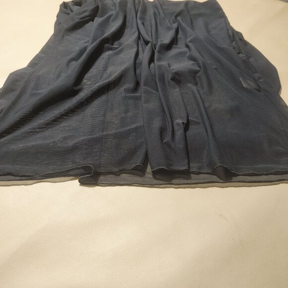 Robe Size Small S Abolllria Womens Lace Trim Sheer Black Long Sleeve Cardigan - Picture 8 of 9